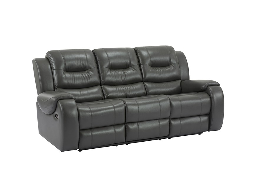 RC-2430 Faux Air Leather Power Three Seater Sofa