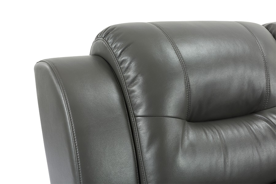 RC-2430 Faux Air Leather Power Three Seater Sofa